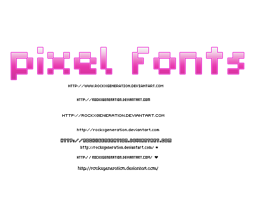 تحميل خطوط بيكسل اجنبي free pixel font 