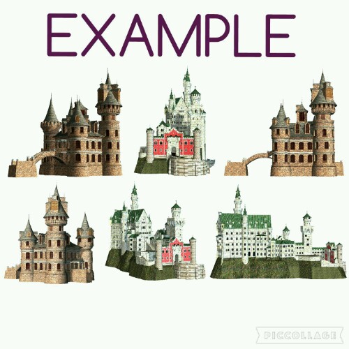 سكرابز قلاع للتصميم castle clipart png 