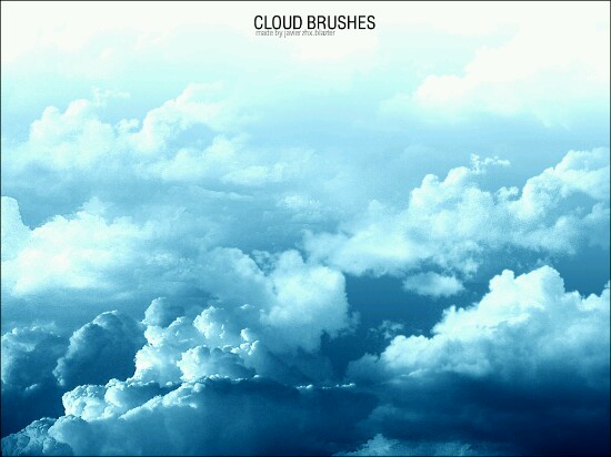 فرش غيوم للفوتوشوب Cloud Brushes 