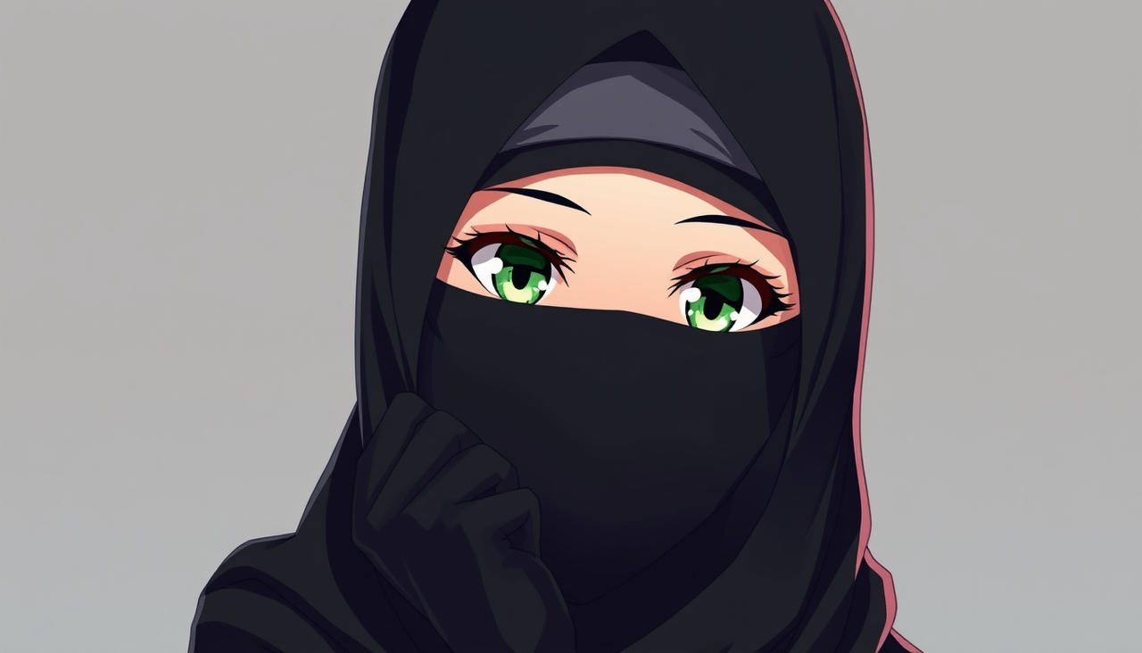 صور أنمي محجبات Hijabi Anime Girls 