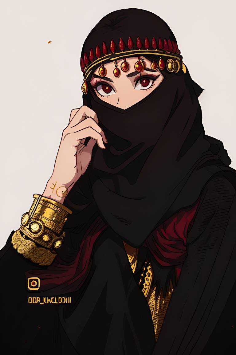 صور أنمي محجبات Hijabi Anime Girls 