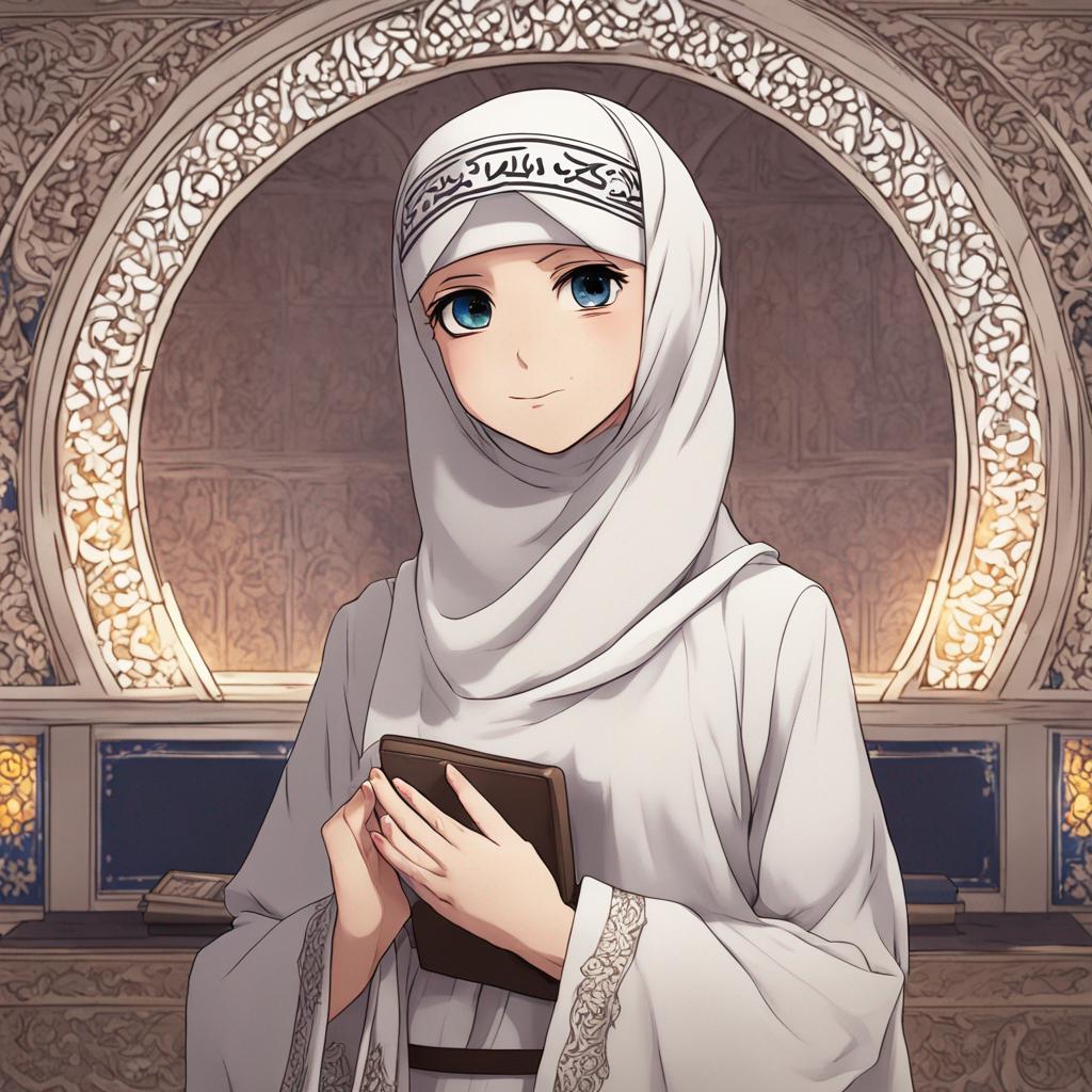 صور أنمي محجبات Hijabi Anime Girls 