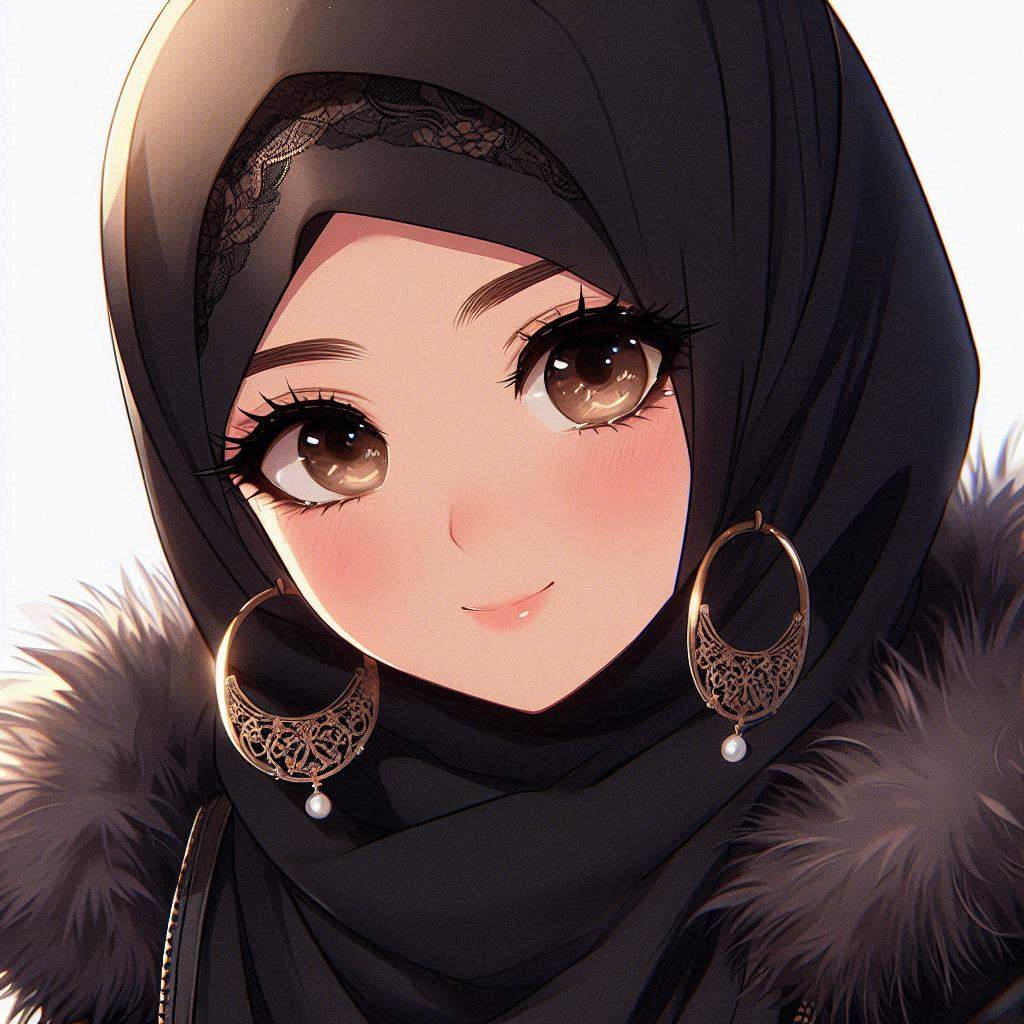 صور أنمي محجبات Hijabi Anime Girls 