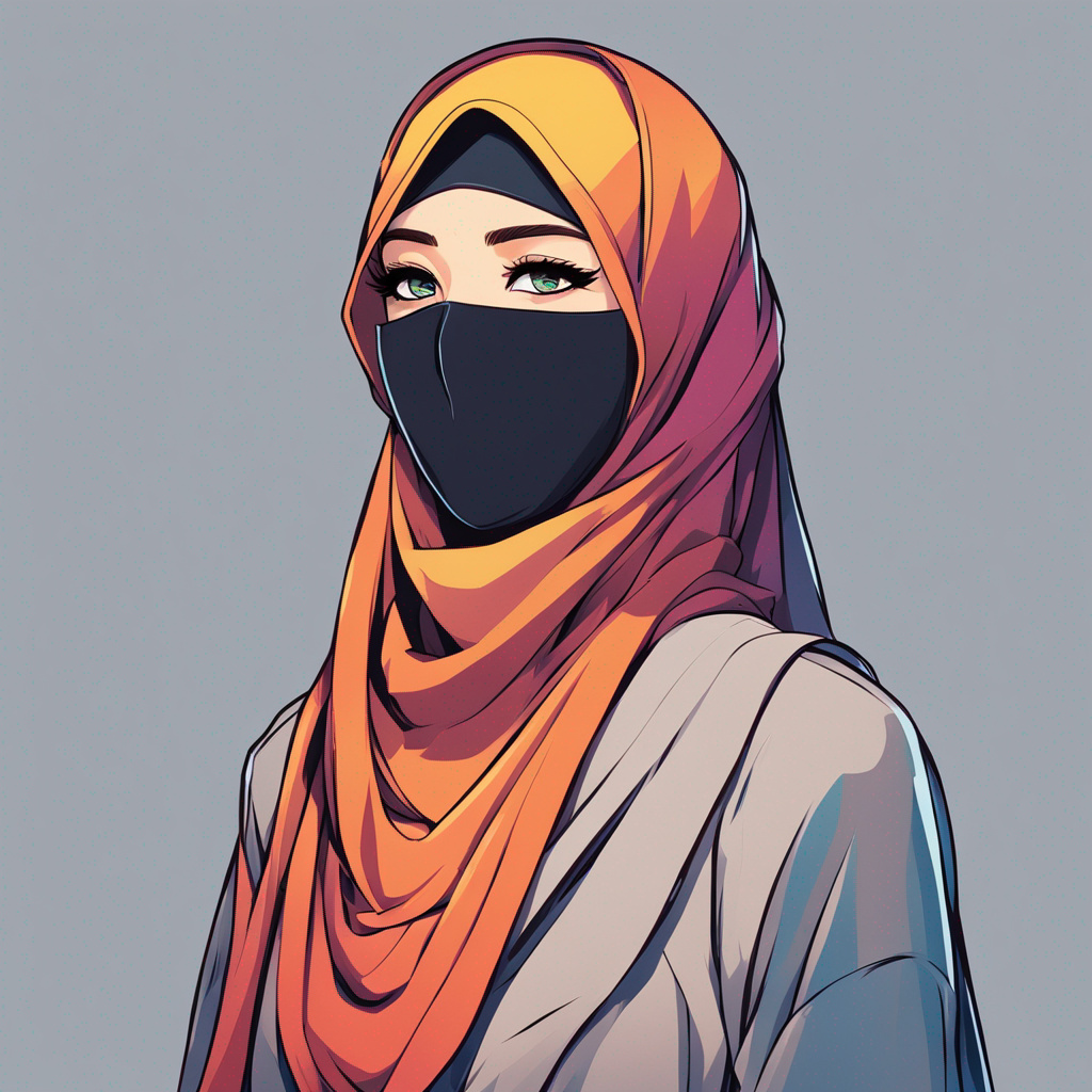 صور أنمي محجبات Hijabi Anime Girls 