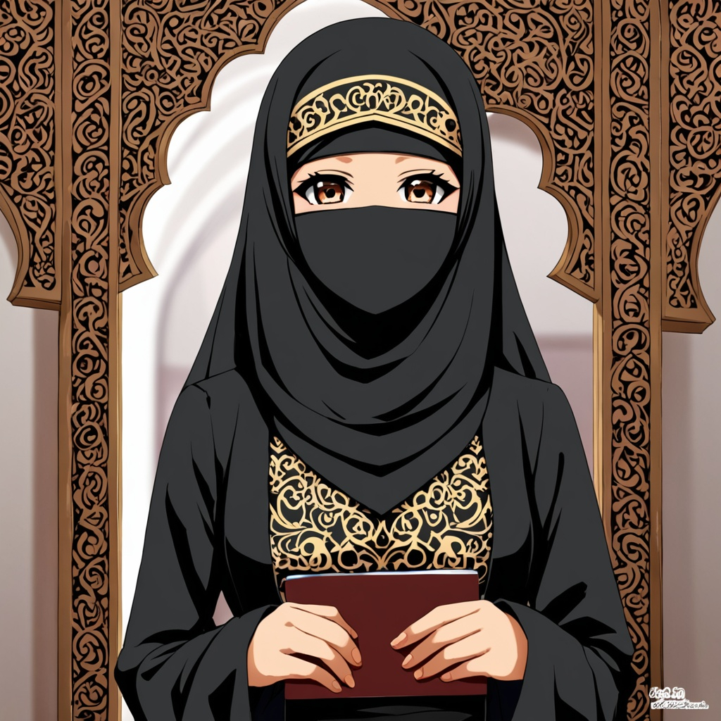 صور أنمي محجبات Hijabi Anime Girls 