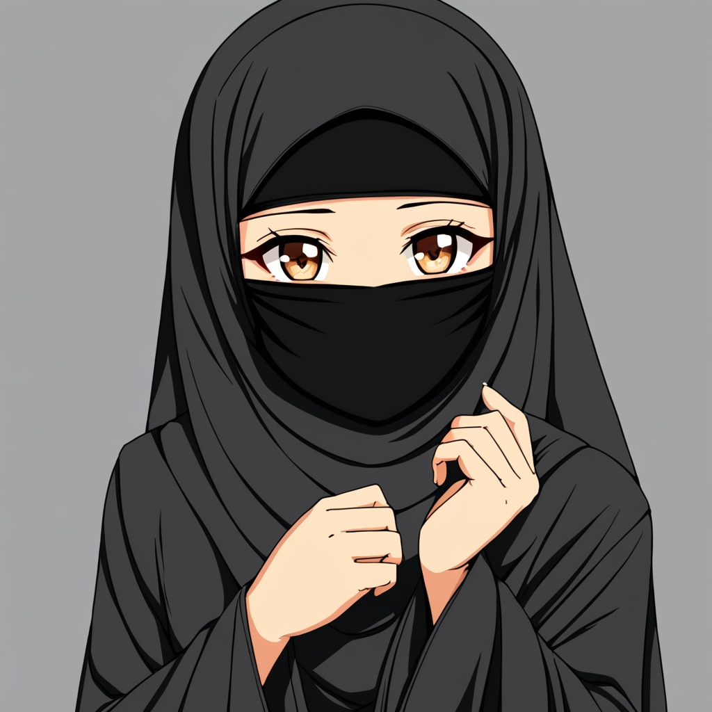 صور أنمي محجبات Hijabi Anime Girls 