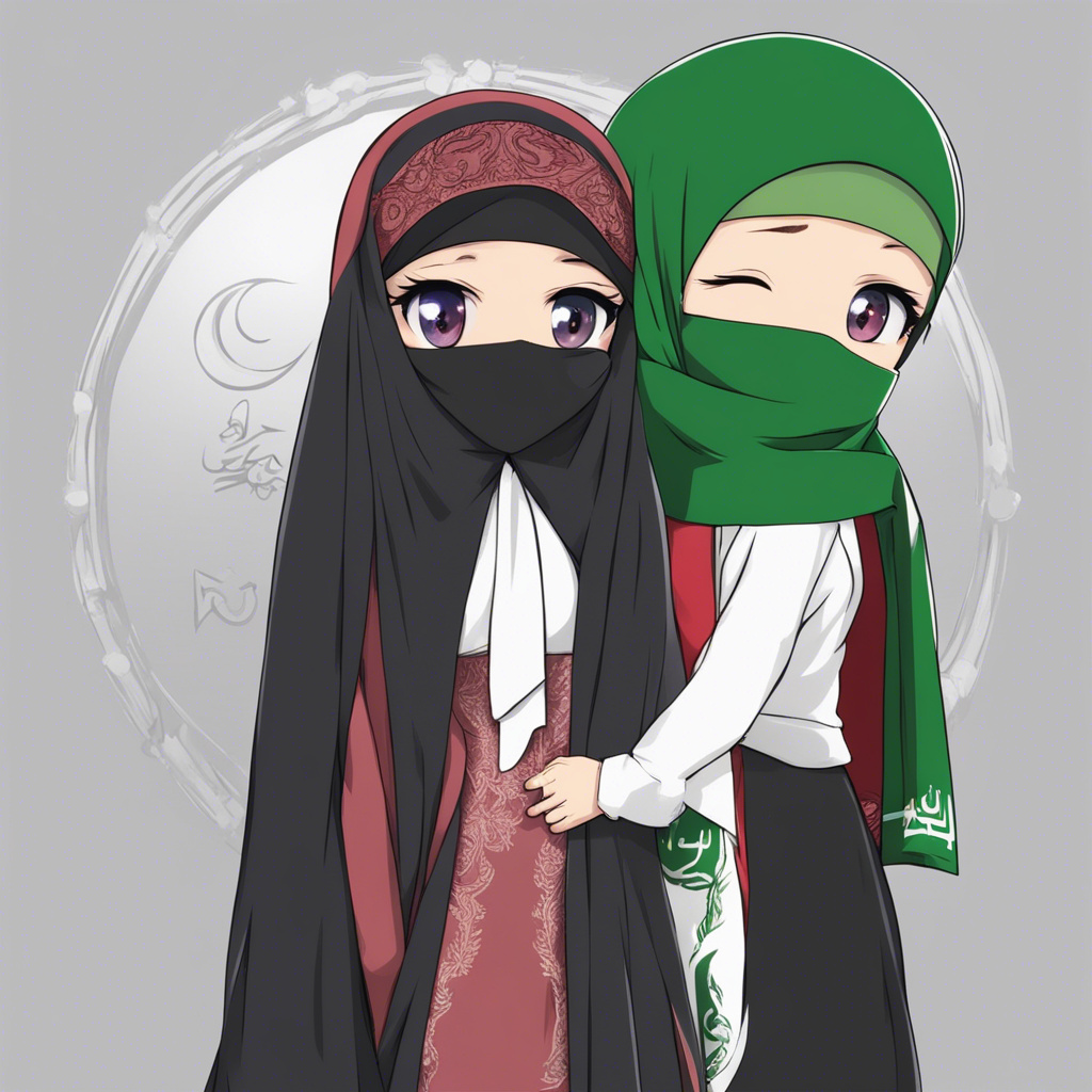 صور أنمي محجبات Hijabi Anime Girls 