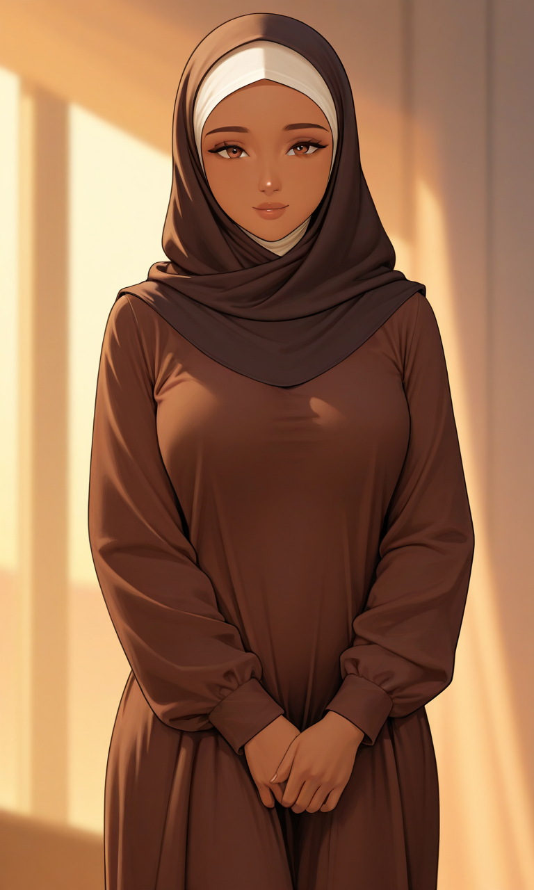 صور أنمي محجبات Hijabi Anime Girls 