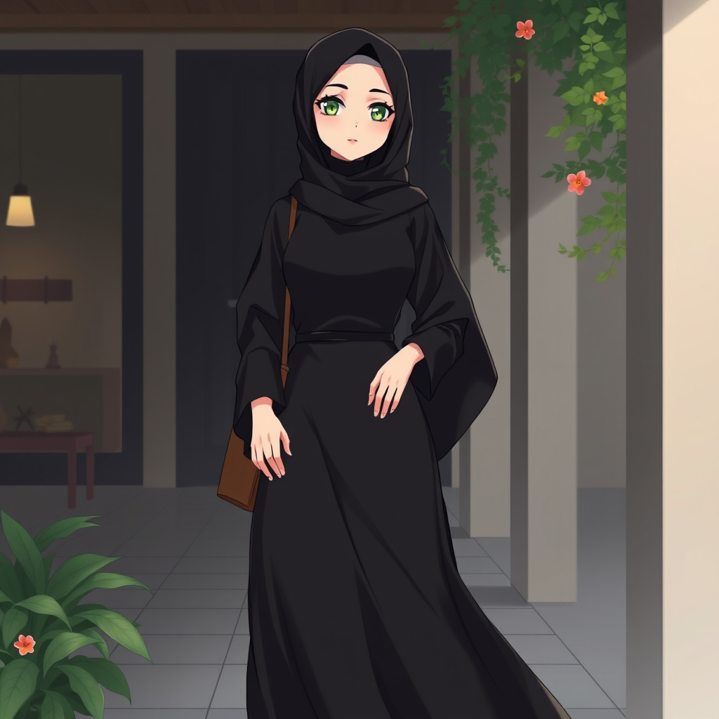 صور أنمي محجبات Hijabi Anime Girls 